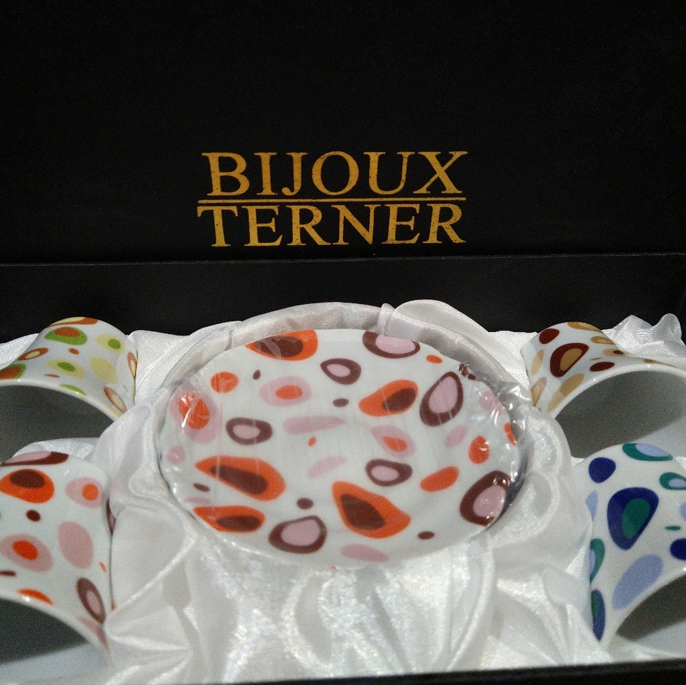 NIB Bijoux Terner Home Expresso Set